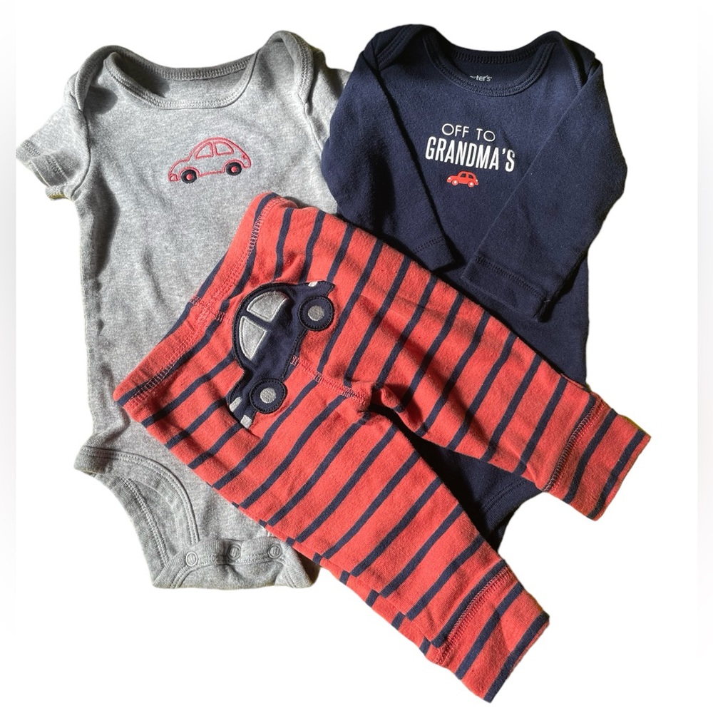 Off to Grandma’s and Car 3 Piece Matching Set